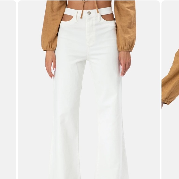 harper cut out jeans